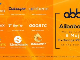 Alibabacoin Will Be Listed On 9 Major Exchange Platforms At The Same Time